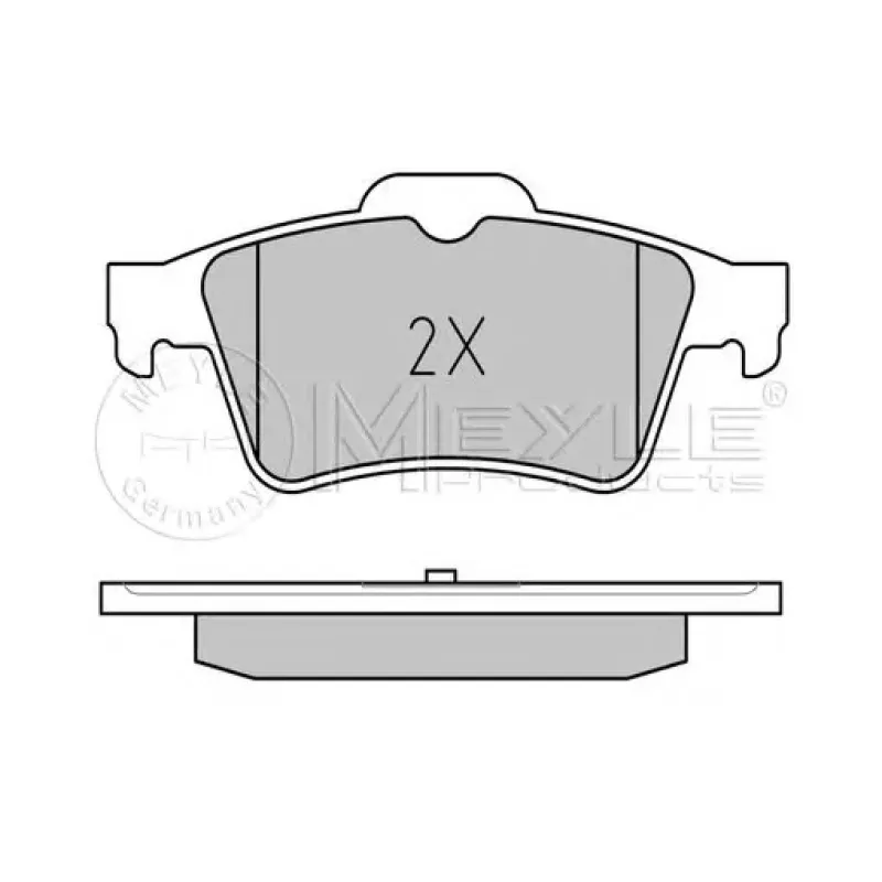 Колодки гальмівні (задні) Ford Connect 02-