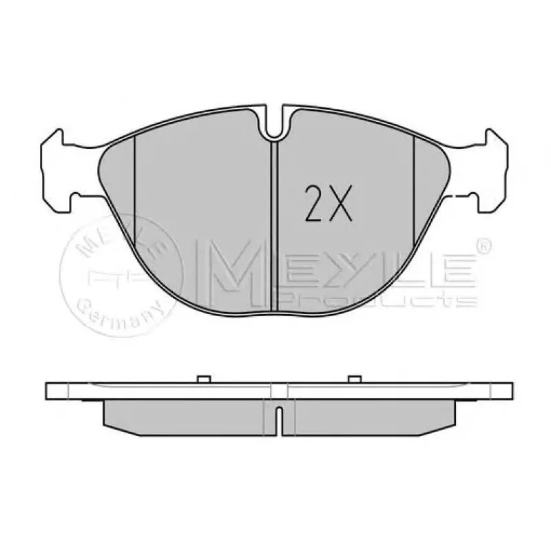 Колодки гальмівні (передні) BMW X5/ X6 07-