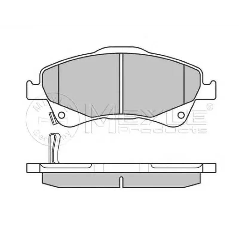 Колодки гальмівні (передні) Toyota Avensis 1.6-2.0 D-4D 08- (Bosch) Q+