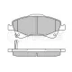 Колодки гальмівні (передні) Toyota Avensis 1.6-2.0 D-4D 08- (Bosch) Q+