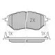 Колодки гальмівні (передні) Subaru Legacy IV 2.0-3.0 03-09