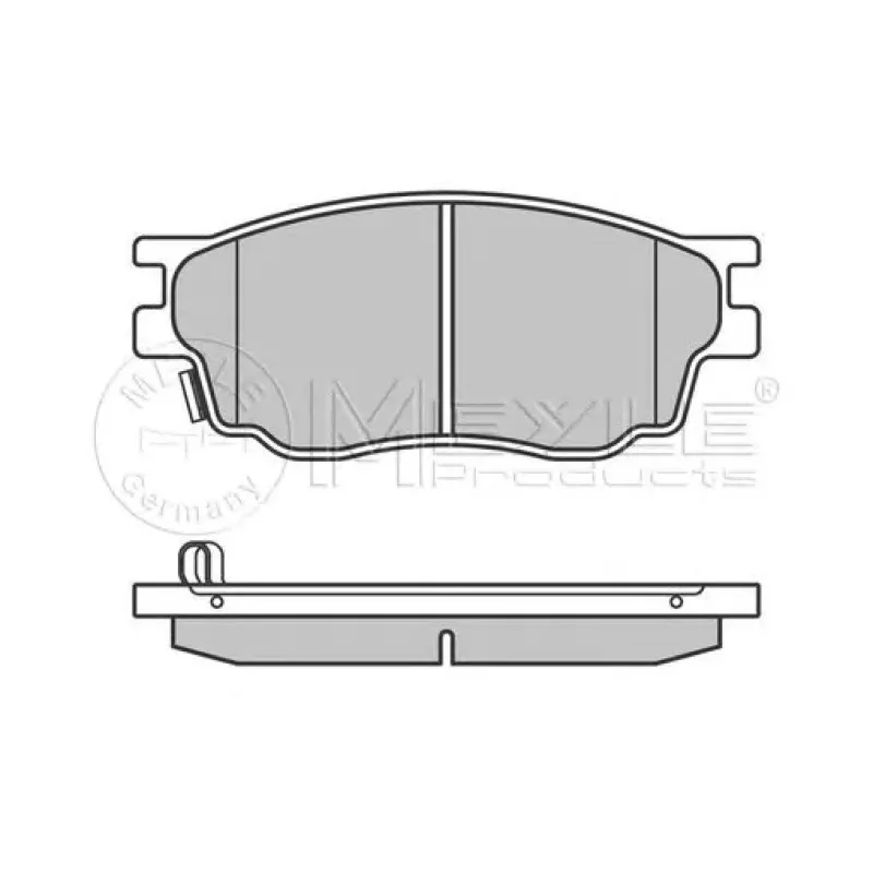 Колодки гальмівні (передні) Mazda 6 02-07 (131.2x56)