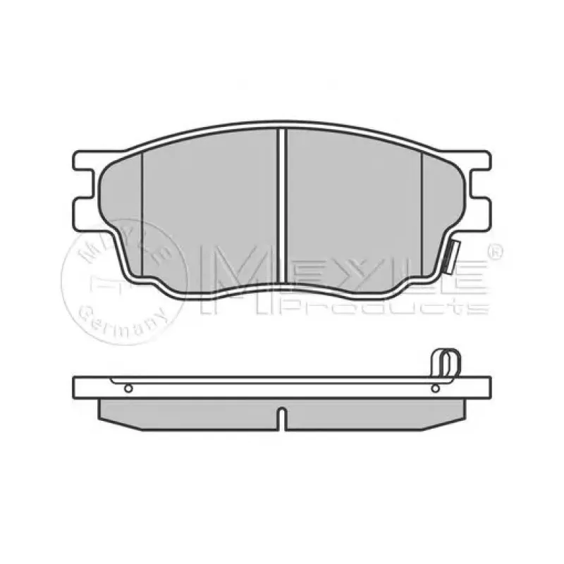 Колодки гальмівні (передні) Mazda 6 02-07 (131.2x56)
