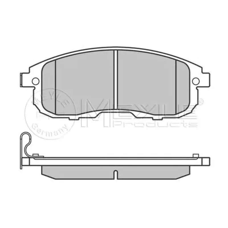 Колодки гальмівні (передні) Renault Latitude/Nissan Juke/Cube 09-/Tiida 07-12/Suzuki SX4 06-