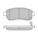 Колодки гальмівні (передні) Ford Fiesta 08-