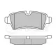 Колодки гальмівні (задні) Mini (R50/R53/R56)/Roadster (R59)/Clubman (R55) 06-06