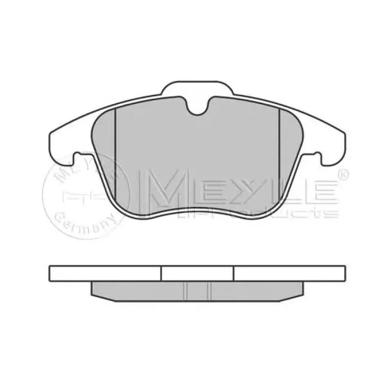 Колодки гальмівні (передні) Citroen C5/ Peugeot 407/508 08- (ATE)