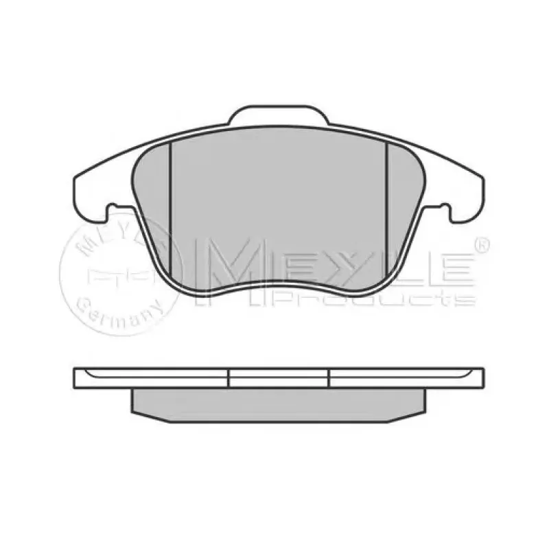 Колодки гальмівні (передні) VW Tiguan/Sharan 07- (з датчиком)