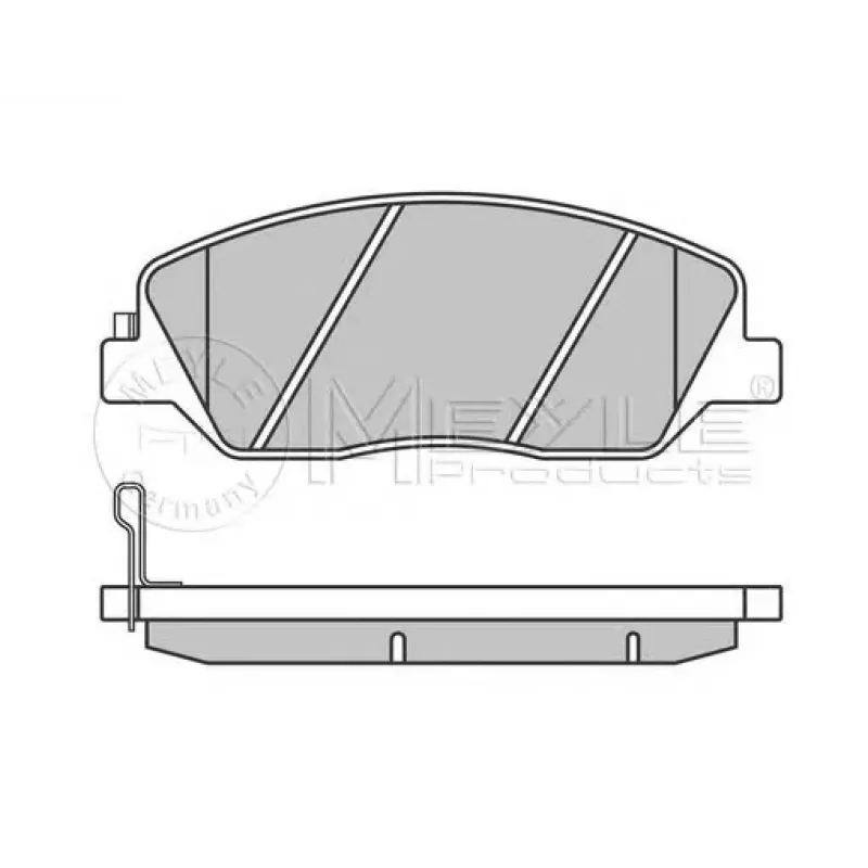 Колодки гальмівні (передні) Hyundai Santa Fe/Kia Sorento 00-