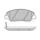 Колодки гальмівні (передні) Hyundai Santa Fe/Kia Sorento 00-