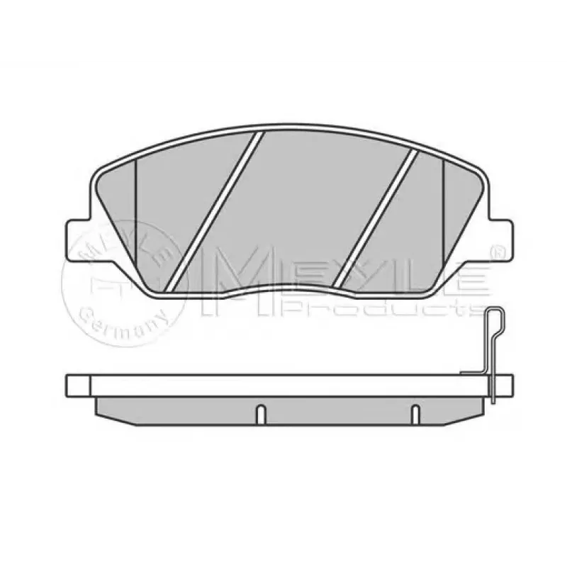 Колодки гальмівні (передні) Hyundai Santa Fe/Kia Sorento 00-