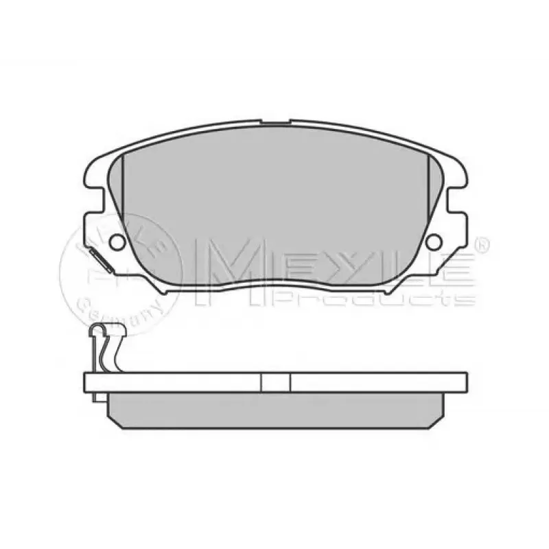 Колодки гальмівні (передні) Opel Insignia 08-