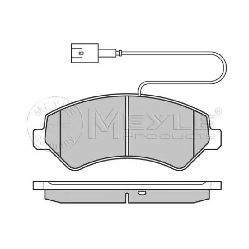 Колодки гальмівні (передні) Citroen Jumper/Fiat Ducato/Peugeot Boxer 2.0-3.0HDi 06- R16