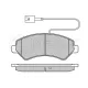 Колодки гальмівні (передні) Citroen Jumper/Fiat Ducato/Peugeot Boxer 2.0-3.0HDi 06- R16