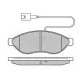 Колодки гальмівні (передні) Citroen Jumper/Fiat Ducato/Peugeot Boxer 06-