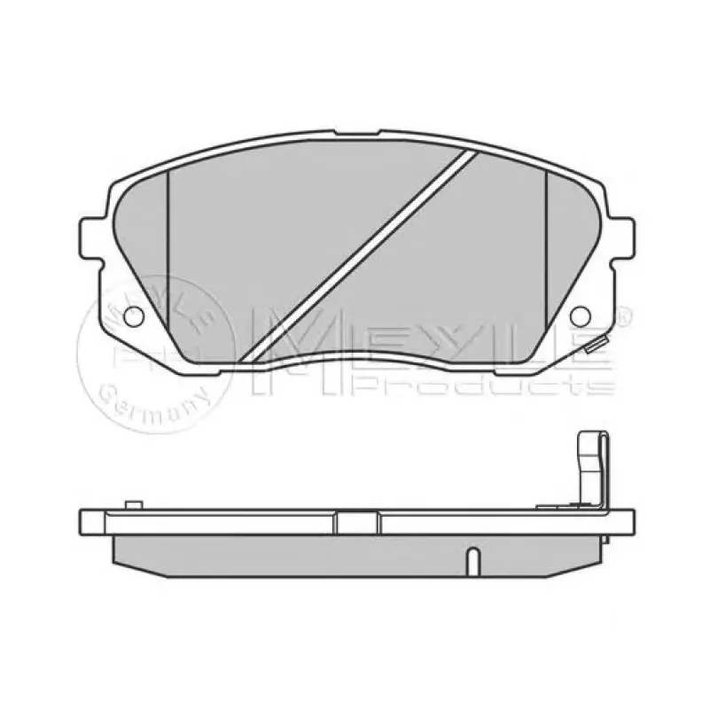 Колодки гальмівні (передні) Hyundai i40/ix35/Kia Sportage 10-