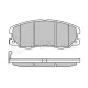 Колодки гальмівні (передні) Chevrolet Captiva/Opel Antara 2.0-3.2 CDTI 06-