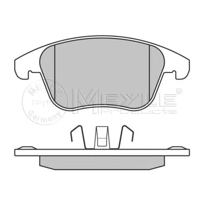 Колодки гальмівні (передні) Citroen C4 06-/Peugeot 3008/5008 09- (Ate)