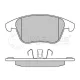 Колодки гальмівні (передні) Citroen C4 06-/Peugeot 3008/5008 09- (Ate)