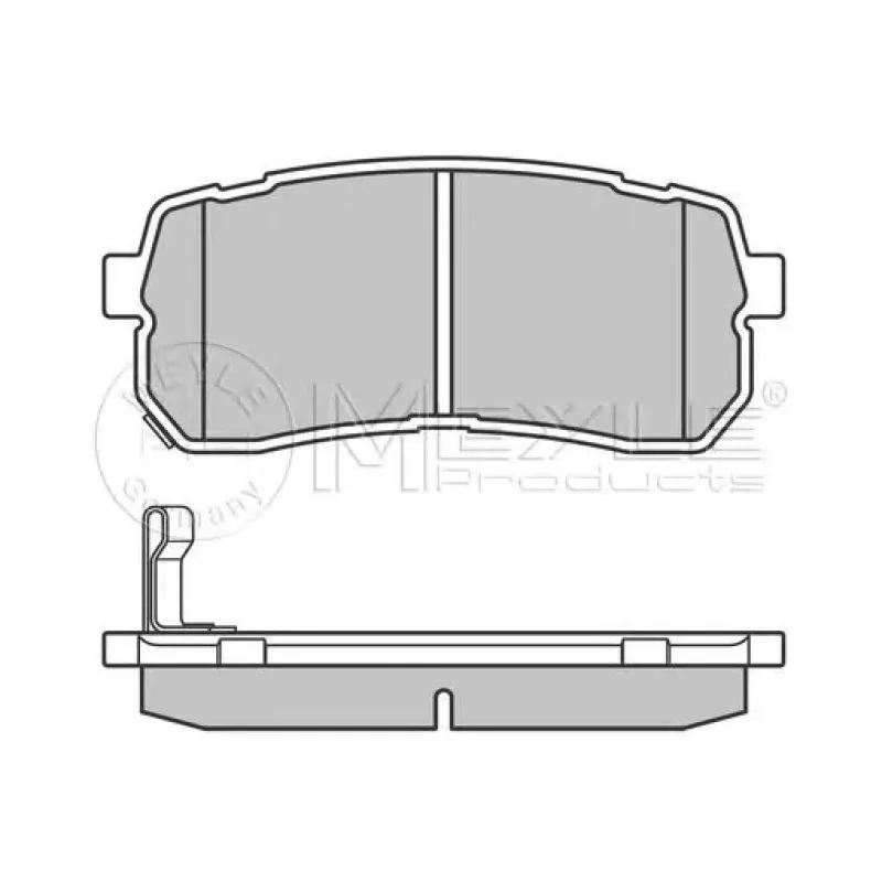 Колодки гальмівні (задні) Hyundai H-1/Starex 08-/Kia Carnival 06-