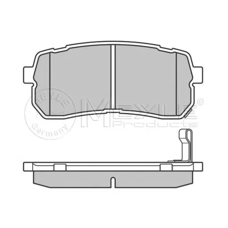 Колодки гальмівні (задні) Hyundai H-1/Starex 08-/Kia Carnival 06-