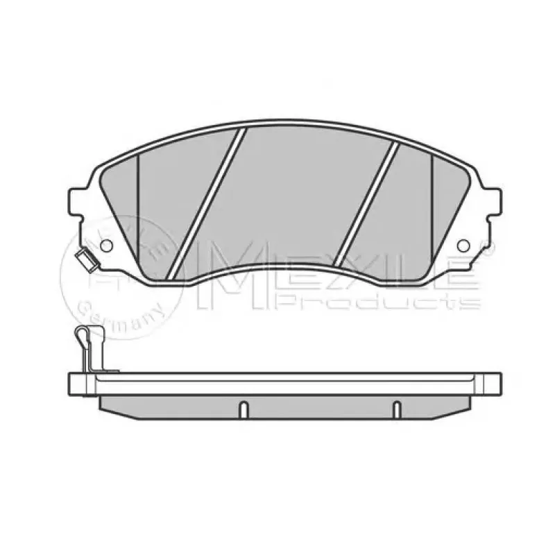 Колодки гальмівні (передні) Hyundai H-1 2.5 CRDi 08- (Sumitomo)