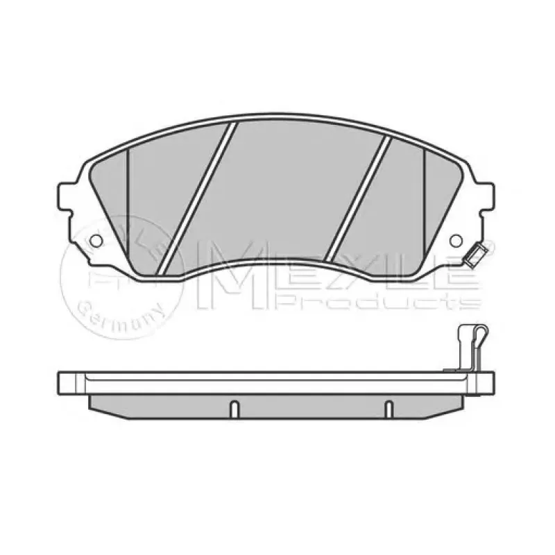 Колодки гальмівні (передні) Hyundai H-1 2.5 CRDi 08- (Sumitomo)