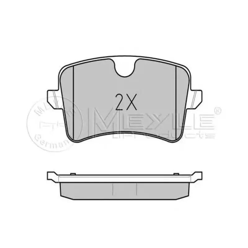 Колодки гальмівні (задні) Audi A4/A5/Q5 07- (з датчиком) (TRW)