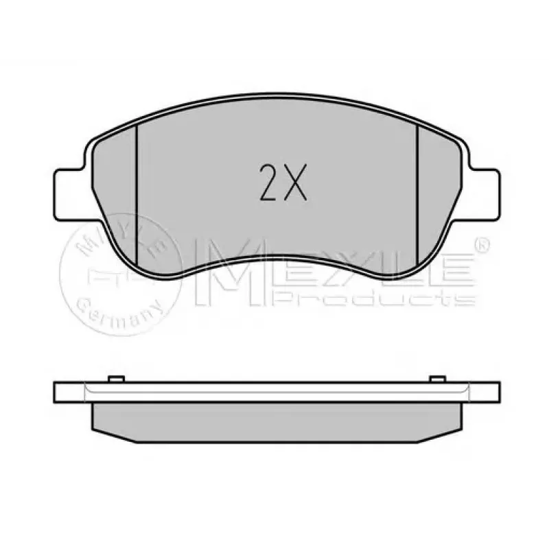 Колодки гальмівні (передні) Honda CR-V III/IV 07- (Bosch)