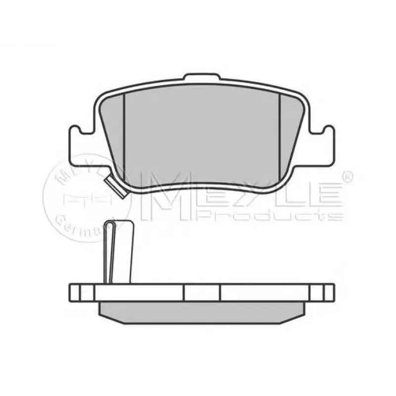 Колодки гальмівні (задні) Toyota Auris 06-/Corolla 1.3-2.0D 12- (Bosch)