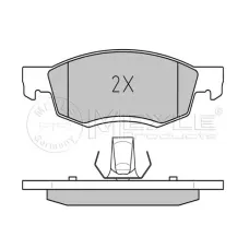 Колодки гальмівні (передні) Renault Logan I 04-/Nissan NP200 08- 1.4-1.6