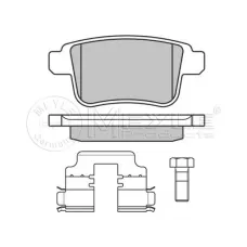 Колодки гальмівні (задні) Renault Kangoo 08-/MB Citan 12-