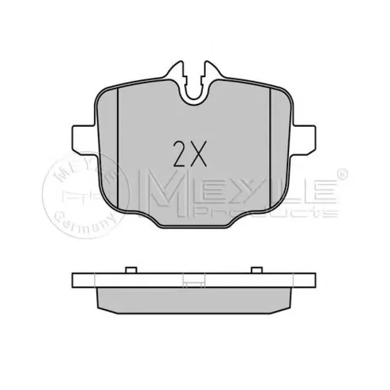 Колодки гальмівні (задні) BMW 5 (F10/F11)/6 (F12/F13)/ 7 (G11/G12)/ X5 (G05)/ X6 (G06)/ X7 (G07)10-