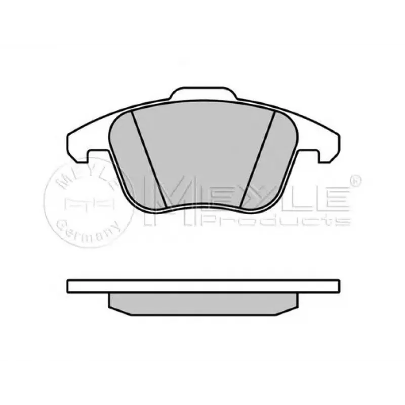 Колодки гальмівні (передні) Audi A4/A5 07- (Ate) (з датчиком)