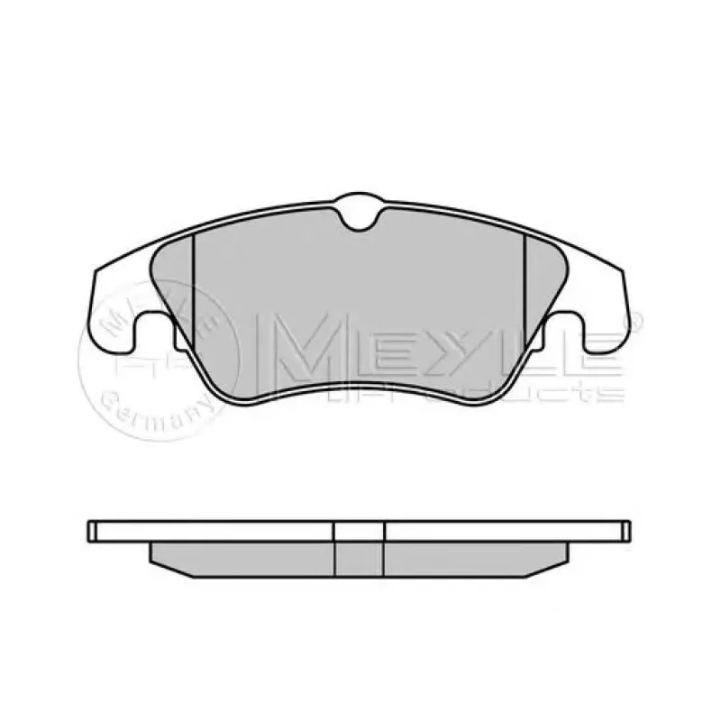Колодки гальмівні (передні) Audi A4/A5/Q5 07-