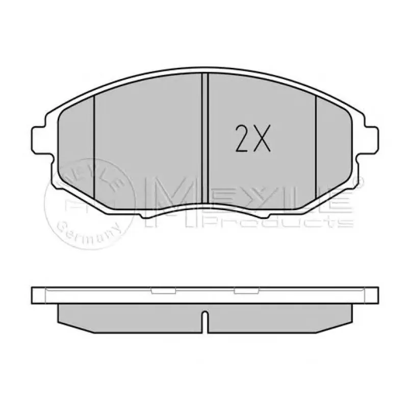 Колодки гальмівні (передні) Chevrolet Epica 2.0-2.5D 05-