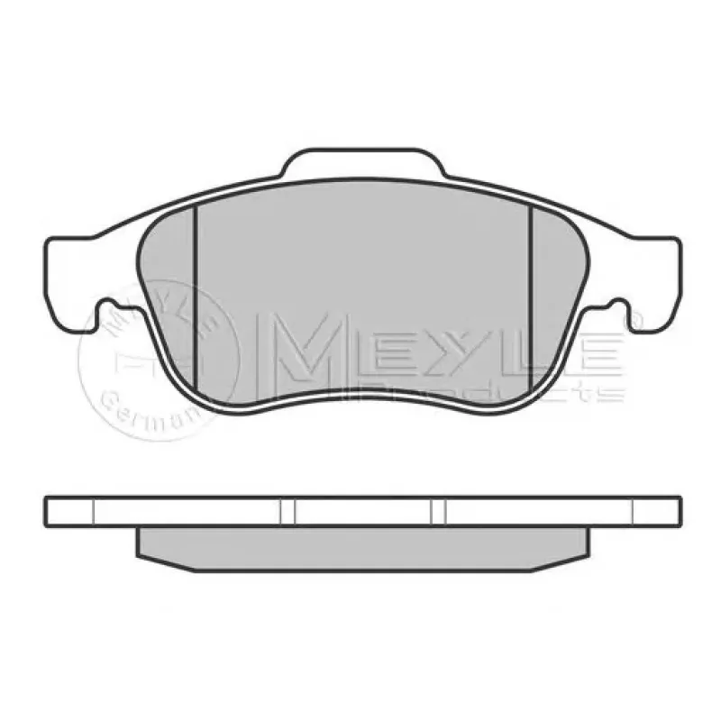 Колодки гальмівні (передні) Renault Fluence/Megane/Scenic 08-