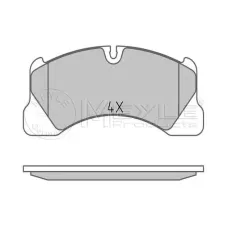 Колодки гальмівні (передні) Porsche Cayenne 02-/Macan 14-/Panamera 10-16/VW Touareg 02- (Brembo)