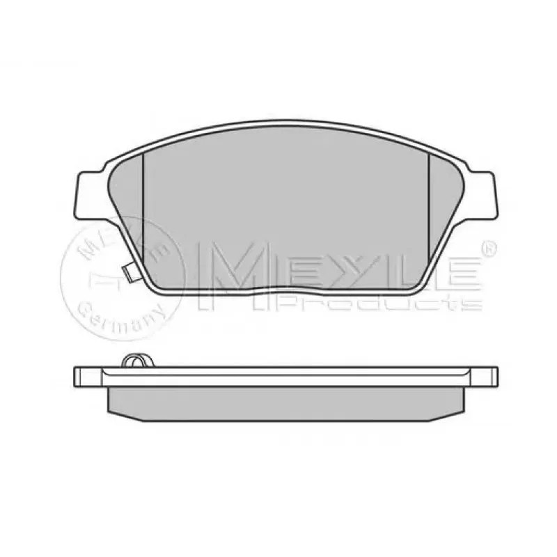 Колодки гальмівні (передні) Opel Astra J/Zafira C/Chevrolet Cruze 09-