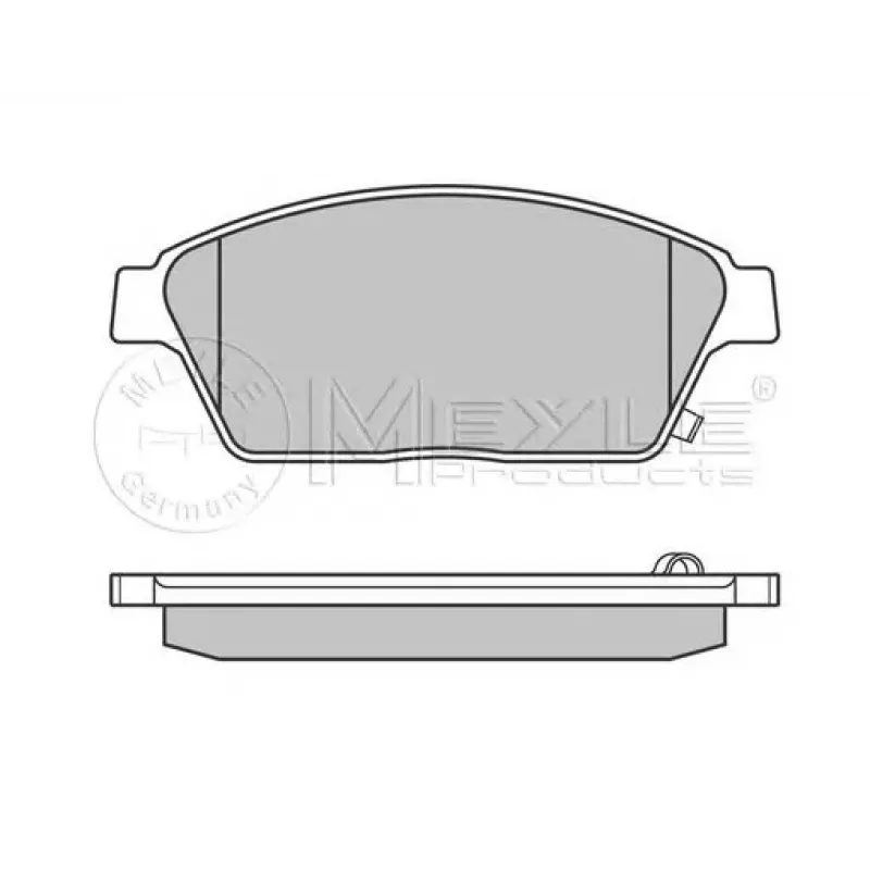 Колодки гальмівні (передні) Opel Astra J/Zafira C/Chevrolet Cruze 09-