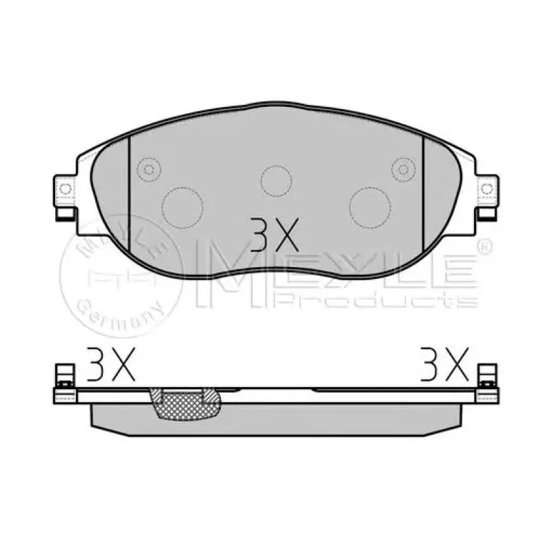Колодки гальмівні (передні) Audi A3/Q3/Seat Leon/Skoda Kadiaq/Octavia/SuperB/VW Golf/Passat 12-
