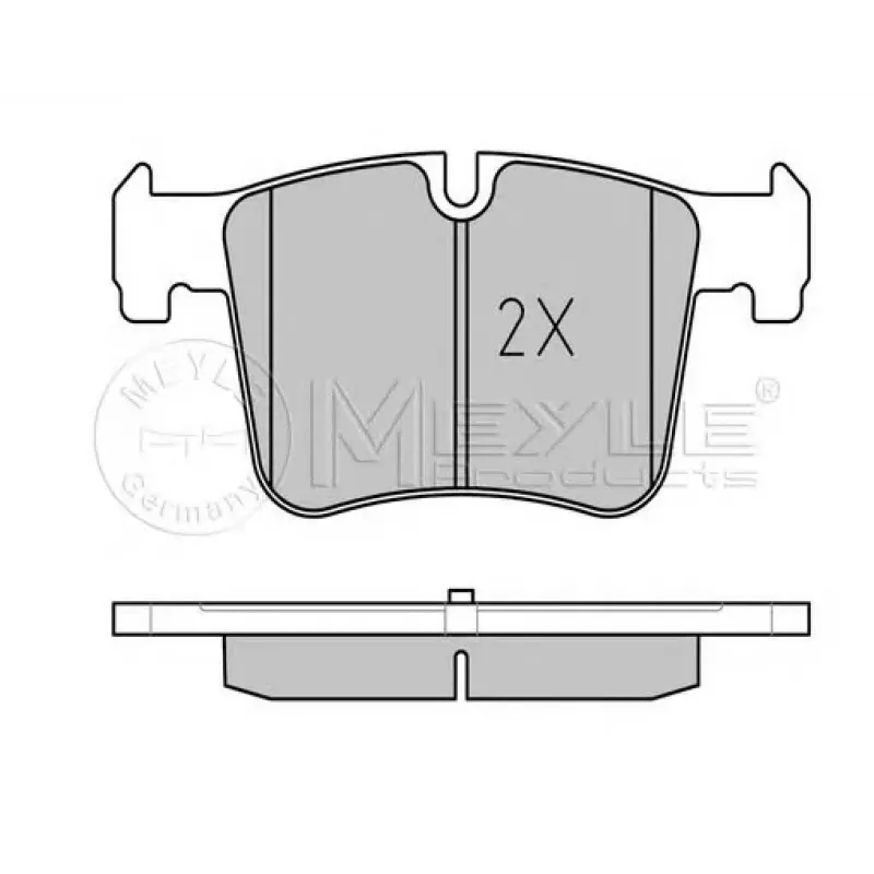 Колодки гальмівні (передні) BMW 1 (F20)/2 (F22)/3 (F30)/4 (F32) 11-