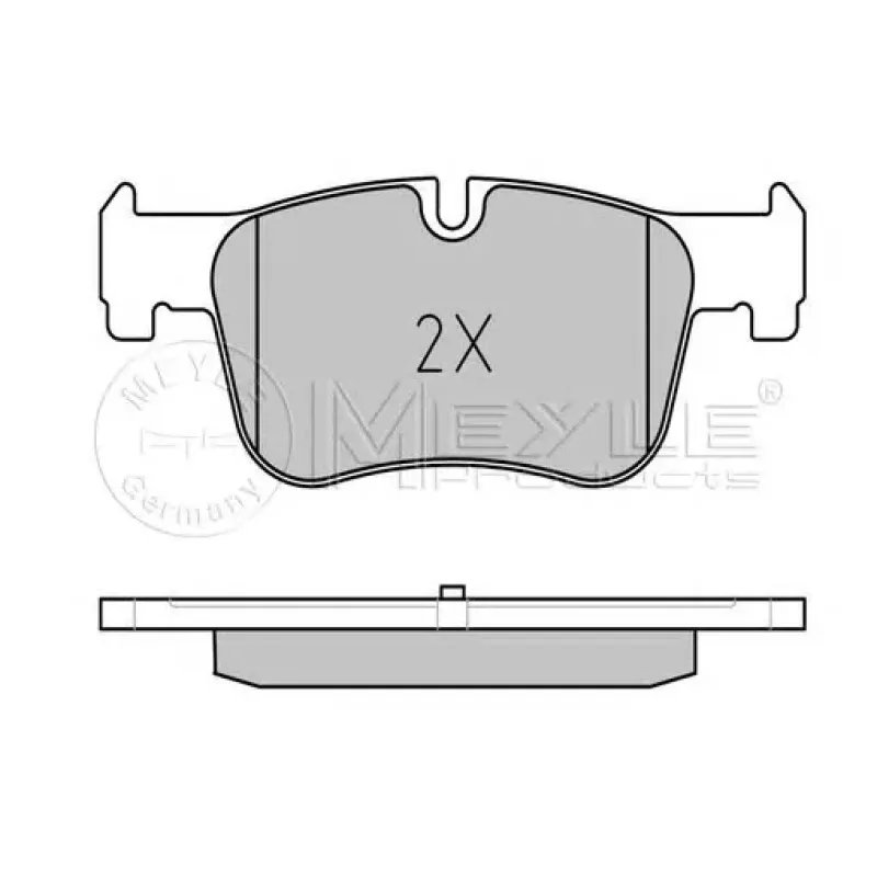 Колодки гальмівні (передні) BMW 1 (F20)/3 (F30)/4 (F32) 10-