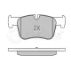 Колодки гальмівні (передні) BMW 1 (F20)/3 (F30)/4 (F32) 10-