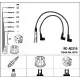 Проводи запалювання (к-кт) Audi 80/100/200/VW Passat/T4 2.0-2.5 90-03 (RC-AD216)