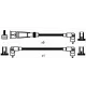Проводи запалювання (к-кт) Audi 80/100/200/VW Passat/T4 2.0-2.5 90-03 (RC-AD216)