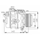 Компресор кондиціонера BMW 3 (E46)/X3 (E53/E83) 2.0-3.0 00-10