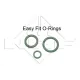 Радіатор кондиціонера (з осушувачем) Ford Focus/C-Max 1.6/2.0Ti 10-