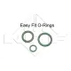 Радіатор кондиціонера Opel Astra H 1.4-1.8 04-14
