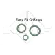 Радіатор кондиціонера (з осушувачем) Ford Fiesta 1.25-1.6 08-